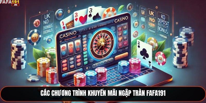 Các chương trình khuyến mãi ngập tràn Fafa191
