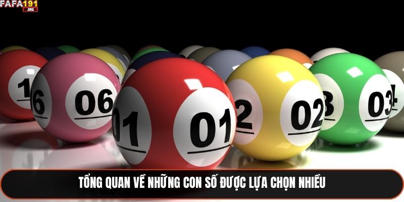 Tổng quan về những con số được lựa chọn nhiều